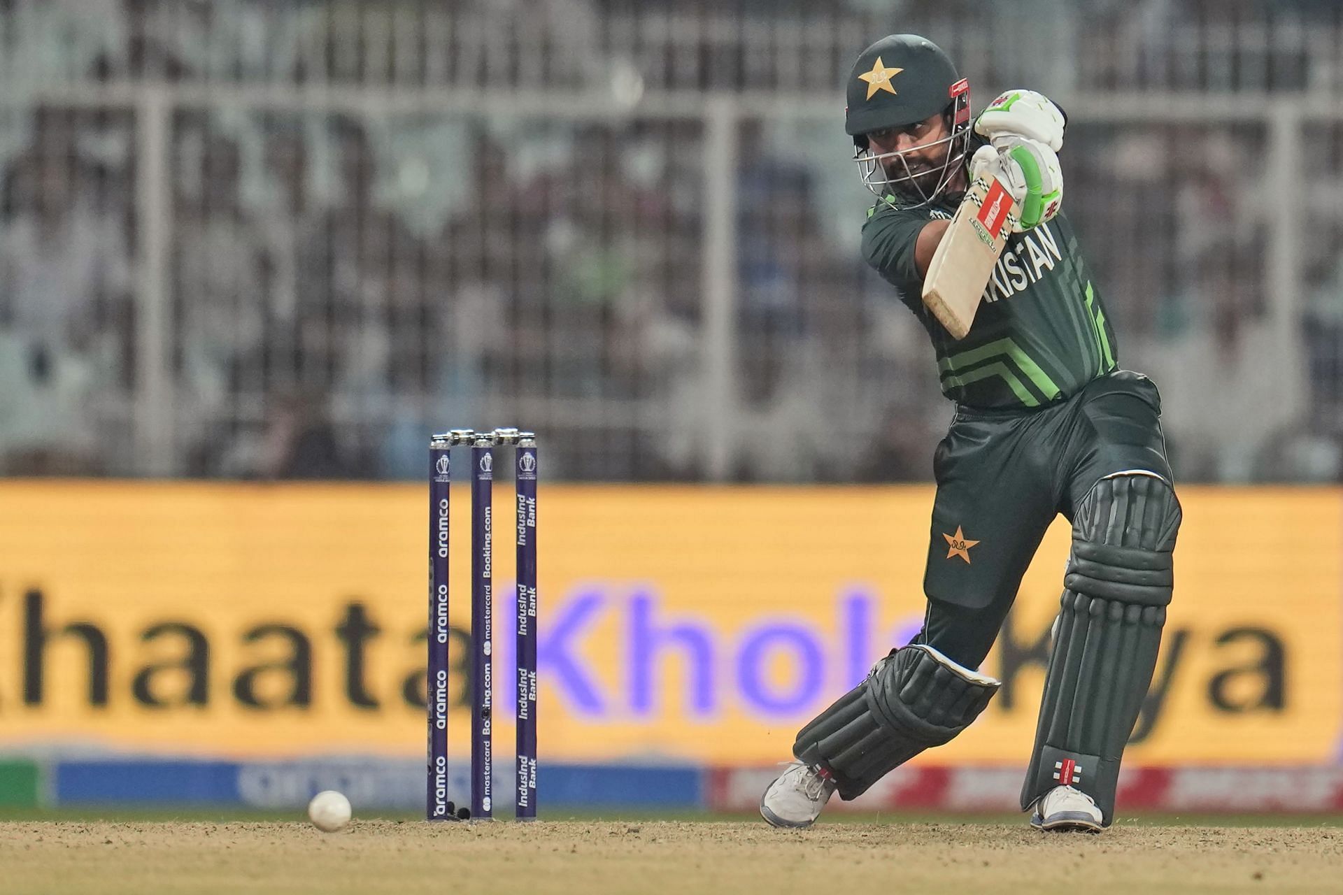Babar Azam has been criticized for his failure to convert his starts into substantial efforts. [P/C: AP]