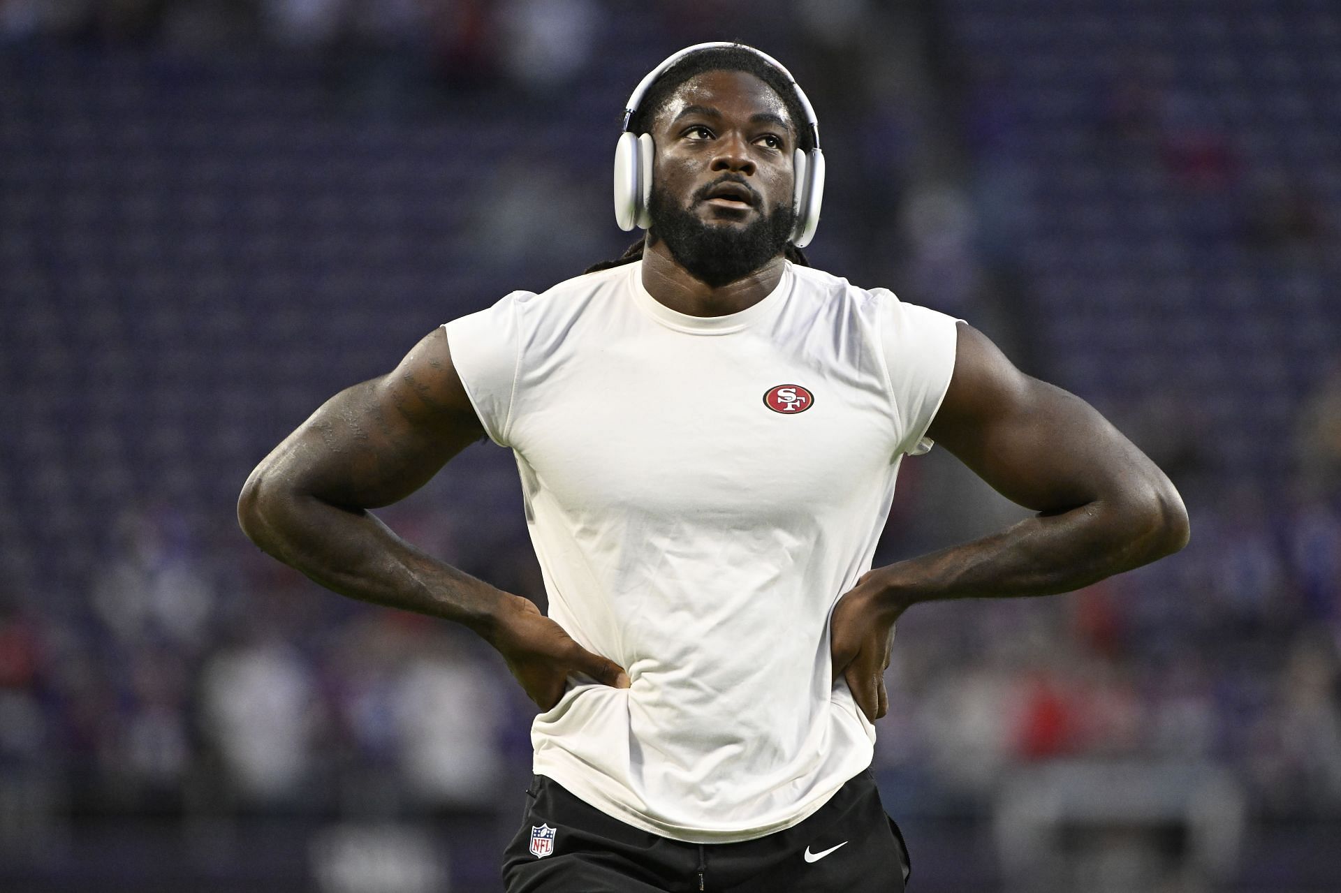 Brandon Aiyuk during San Francisco 49ers vs. Minnesota Vikings