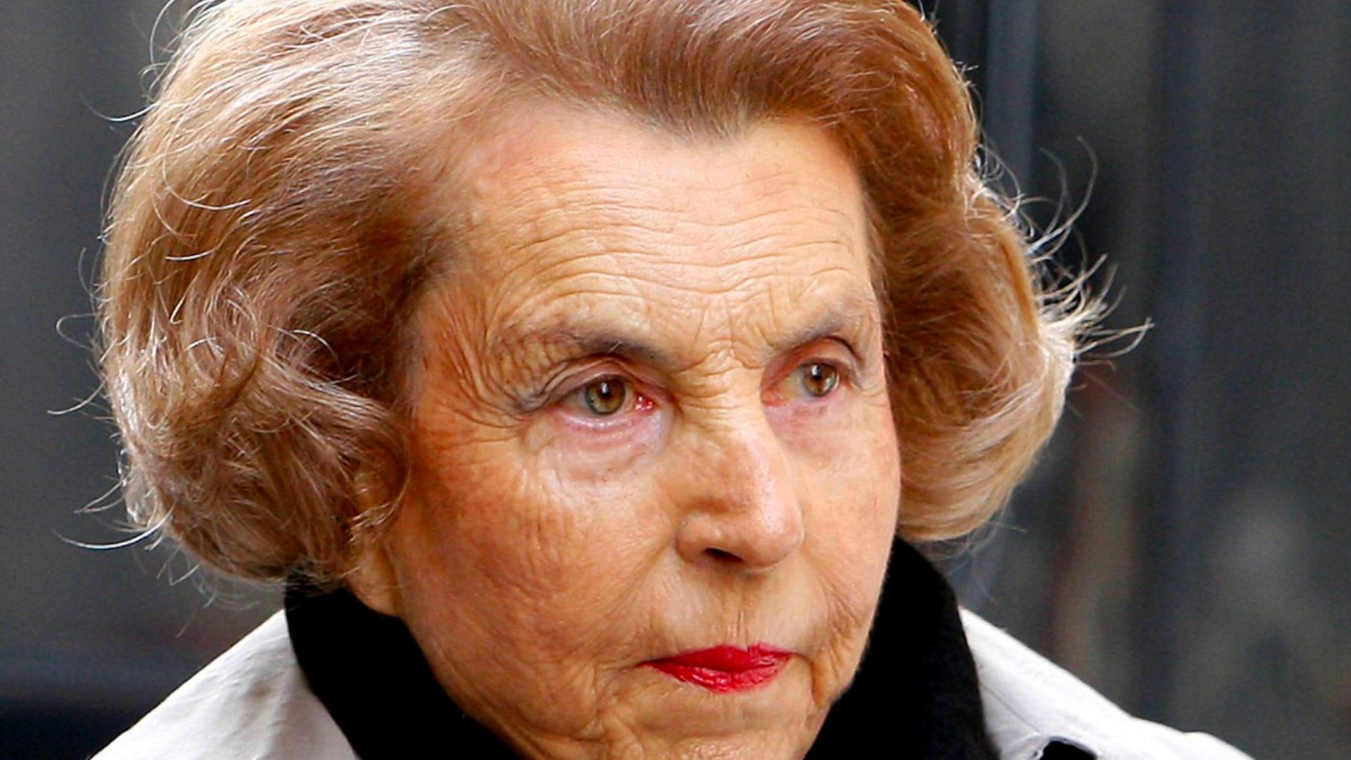 Liliane Bettencourt at Saint-Louis-en-l&#039;Ile church in Paris (Image via Patrick Kovarik)