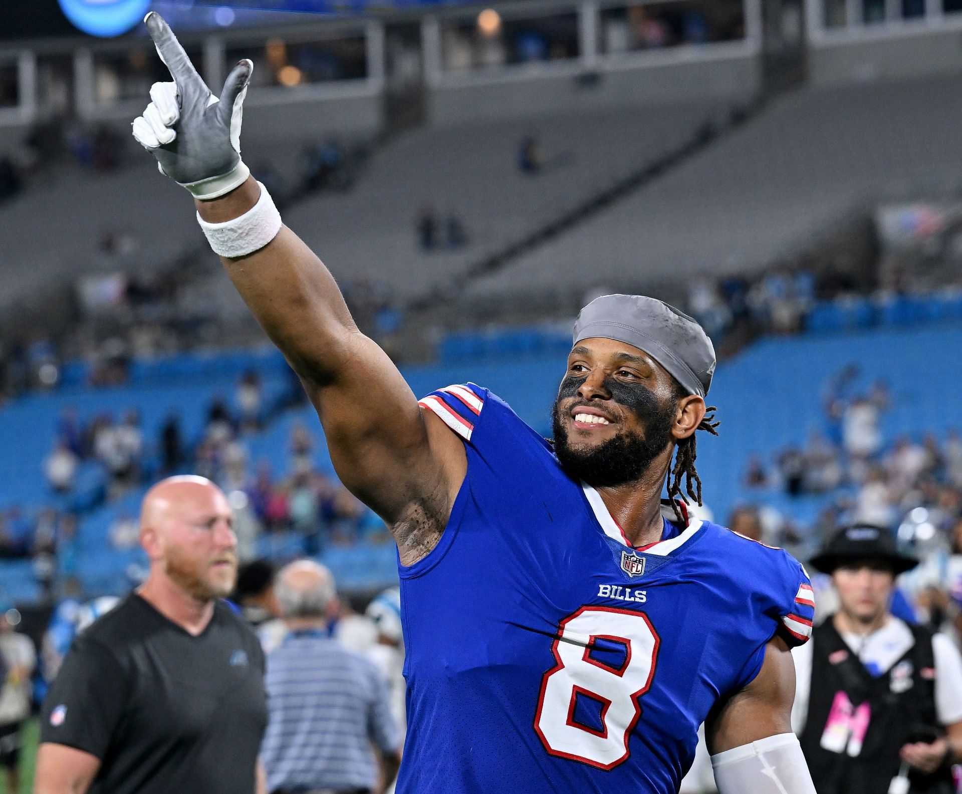 OJ Howard in a preseason game with the Buffalo Bills