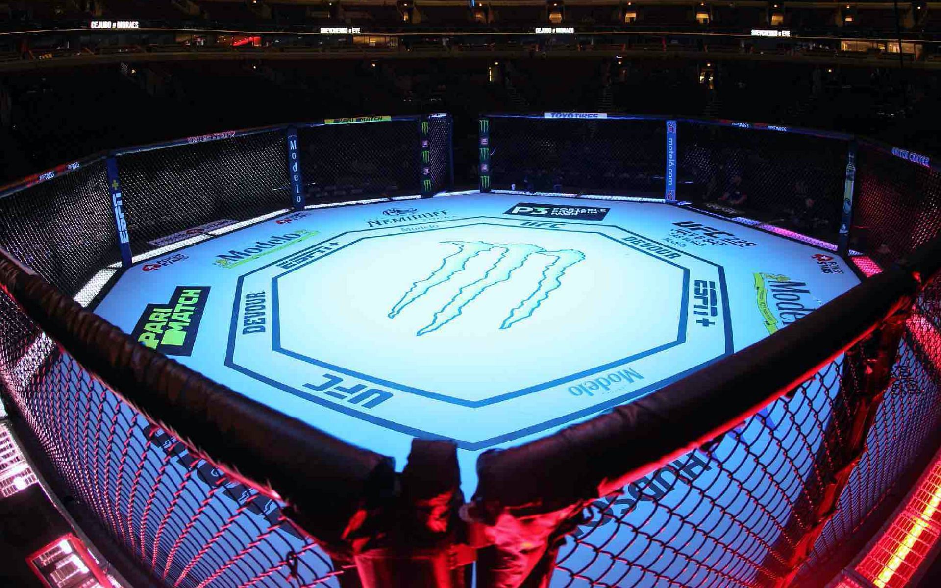 UFC octagon [Image via Getty Images] 