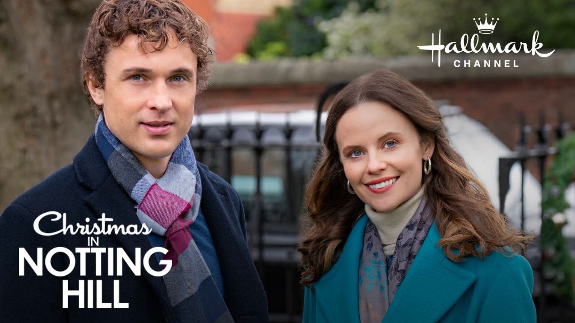 Sarah and William in Christmas in Notting Hill   (Image via Hallmark)