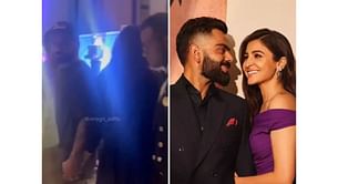 [Watch] Virat Kohli and Anushka Sharma walk hand-in-hand as officials escort couple at team hotel in Bengaluru ahead of Netherlands game in World Cup