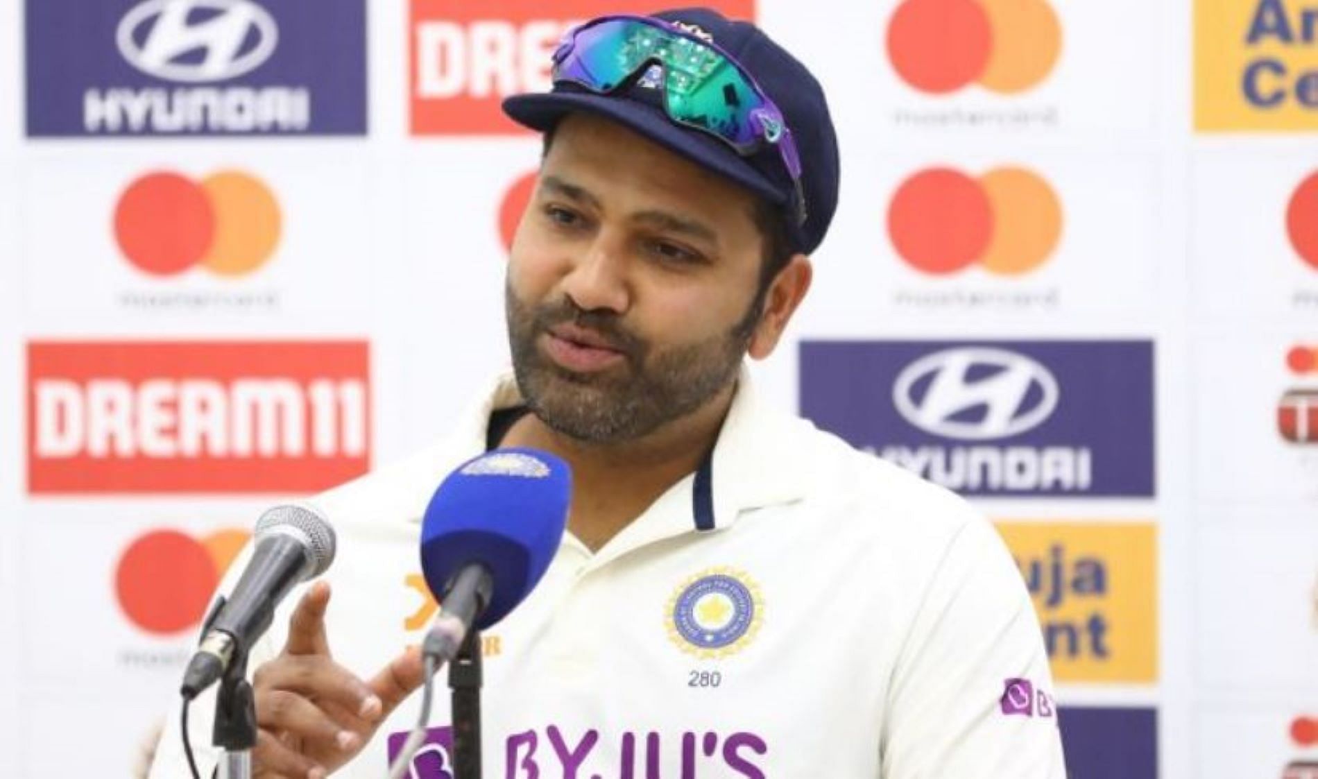 Rohit Sharma hit out at former players&#039; criticizing the pitches in the Australia series at home.