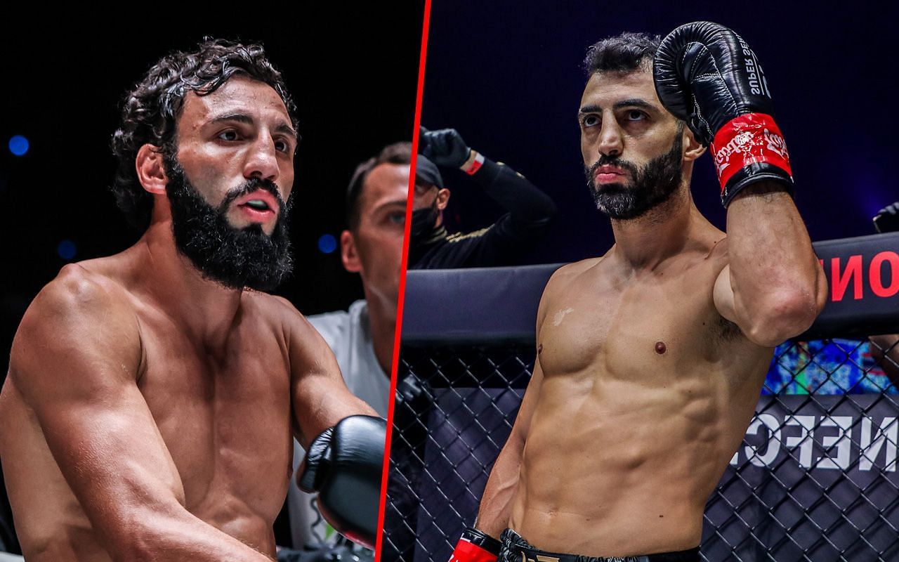 Chingiz Allazov (L) and Giorgio Petrosyan (R) | Photo credit: ONE Championship