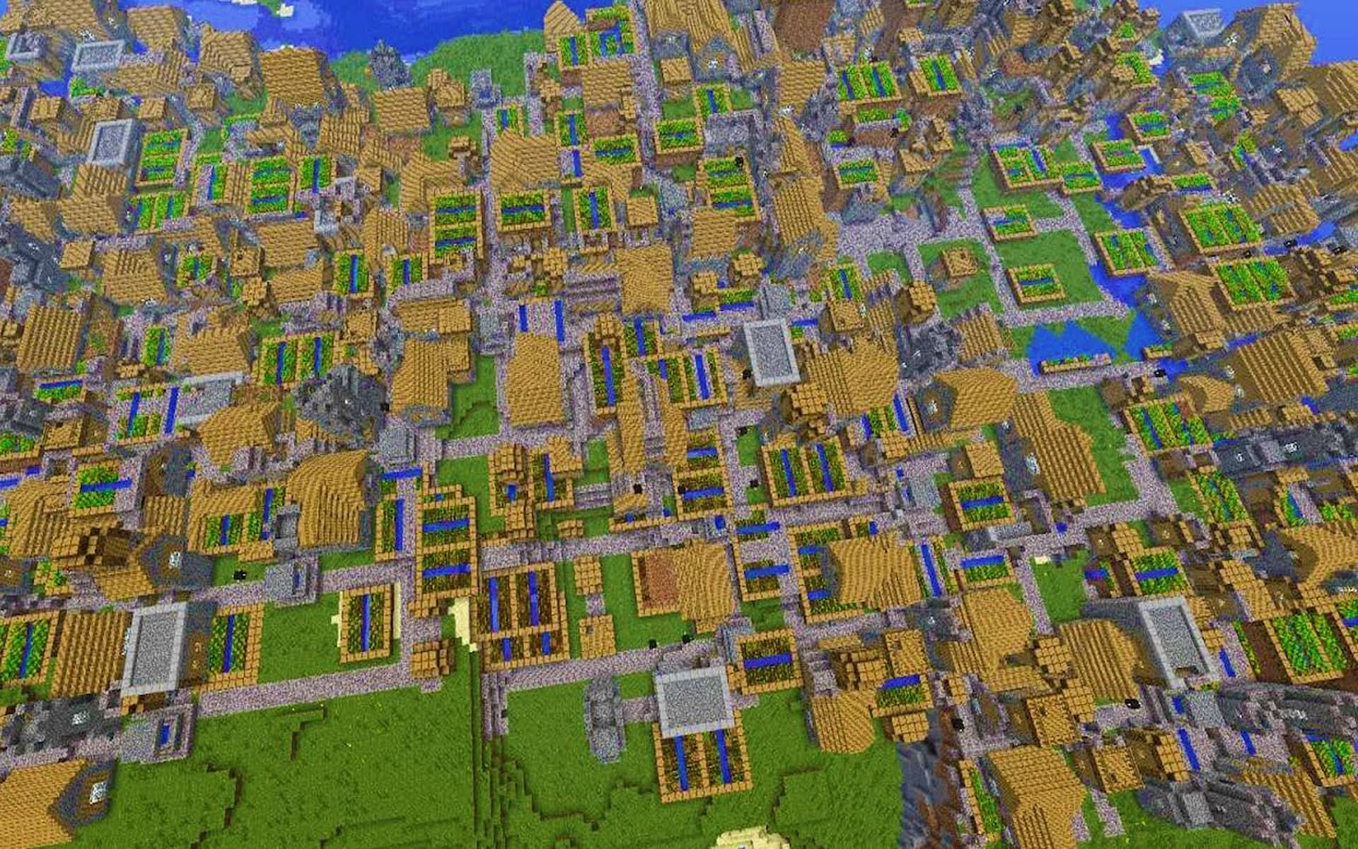 Minecraft Huge Village