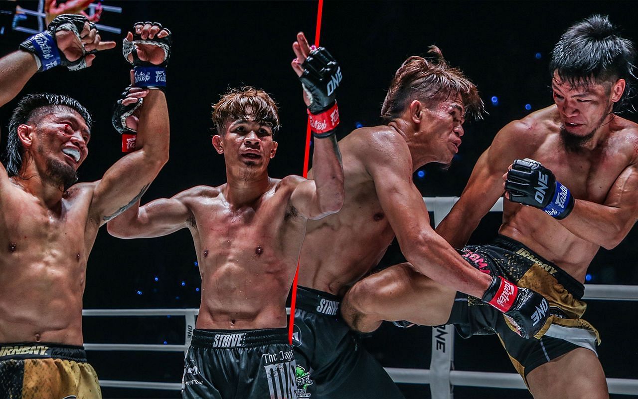 Lito Adiwang tried to secure the finish at ONE Fight Night 16