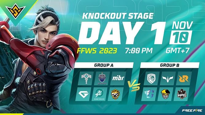 Free Fire World Series (FFWS) 2023 Knockout Day 1: Overall standings, highlights, and more