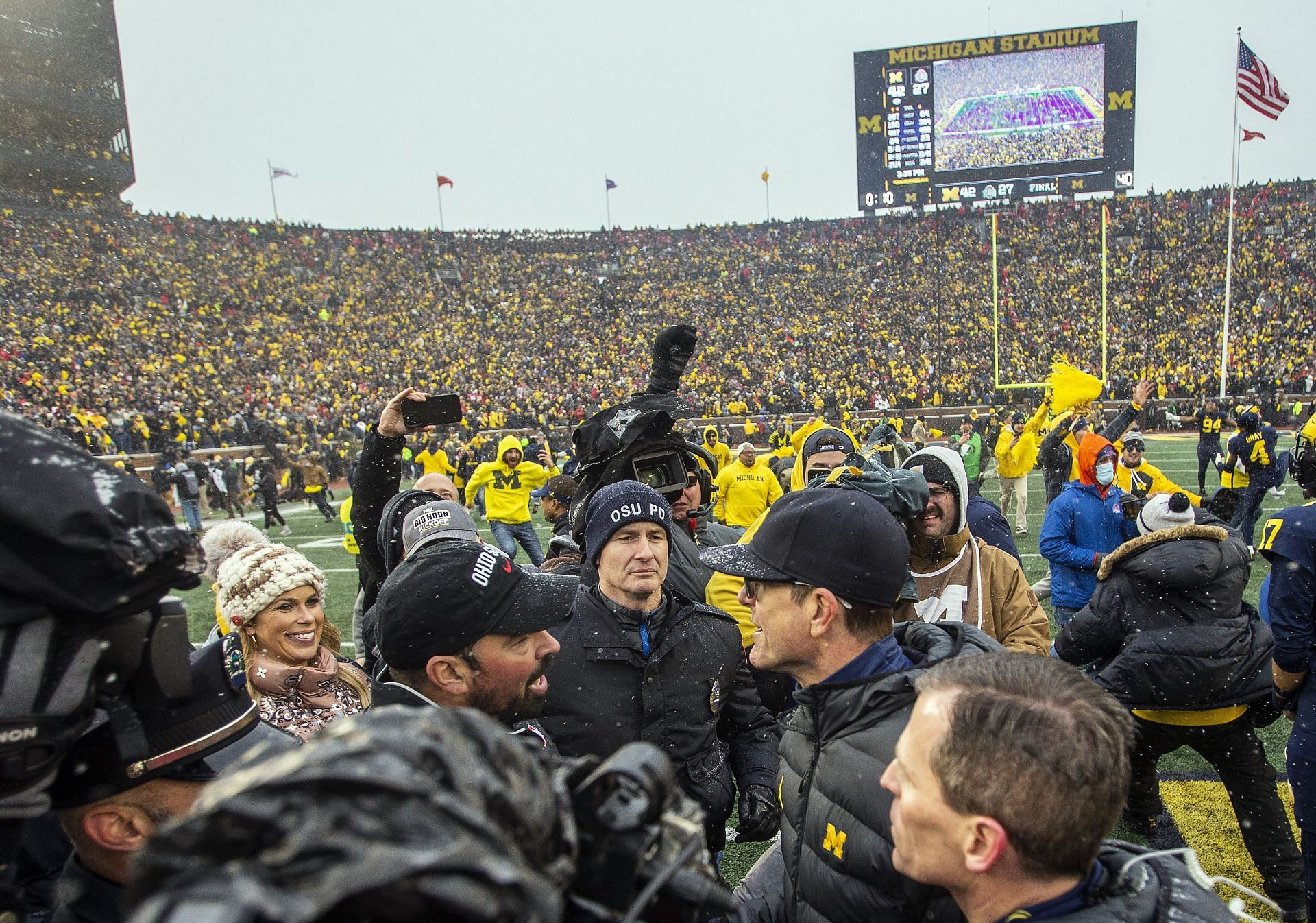 Ohio St-Michigan-Overheated Rivalry Football in 2021 (AP Photo/Tony Ding, File)