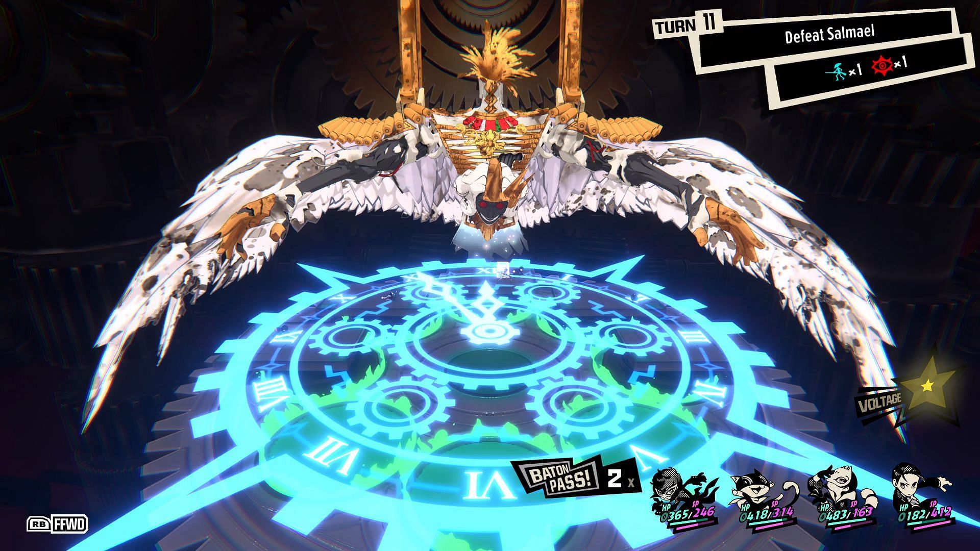 Holy Numbers of Salvation (Image via Persona 5 Tactica)