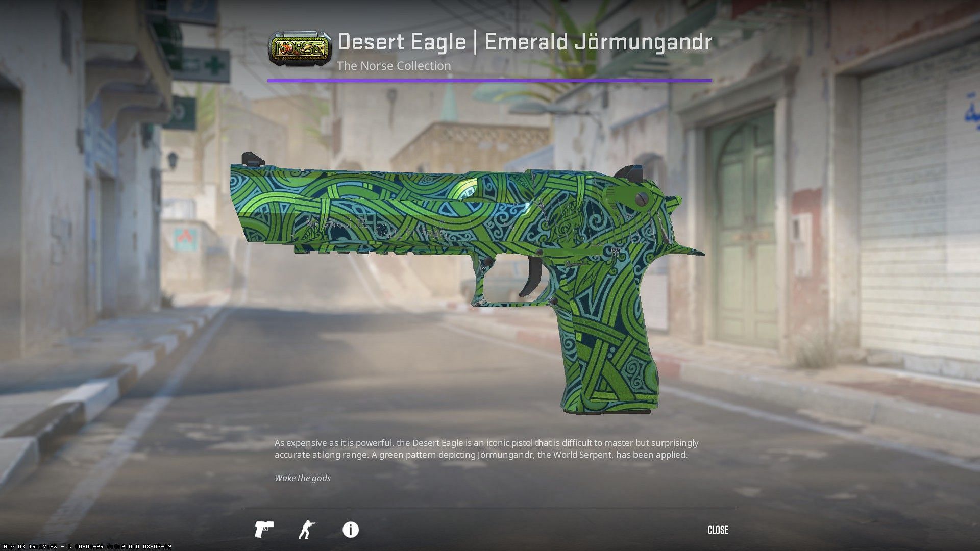 Desert Eagle  Code Red] Sticker Combinations - CSGO 