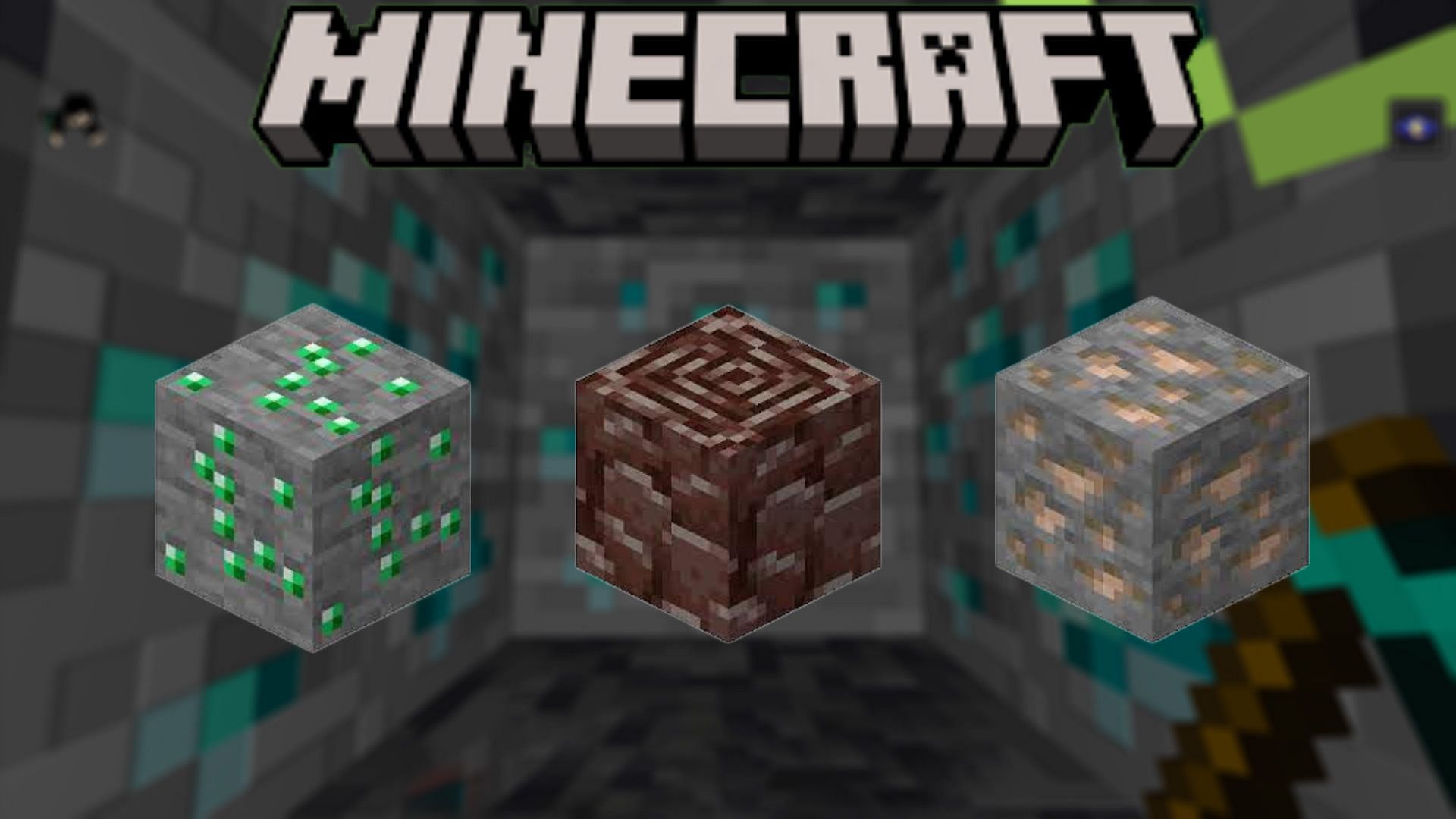 Learn about the ores of Minecraft, from the rarest to the most common (Image via Mojang) 