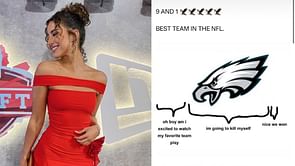 Is Gia Duddy an Eagles fan? TikTok star locked in for Philly's MNF win over Patrick Mahomes' Chiefs