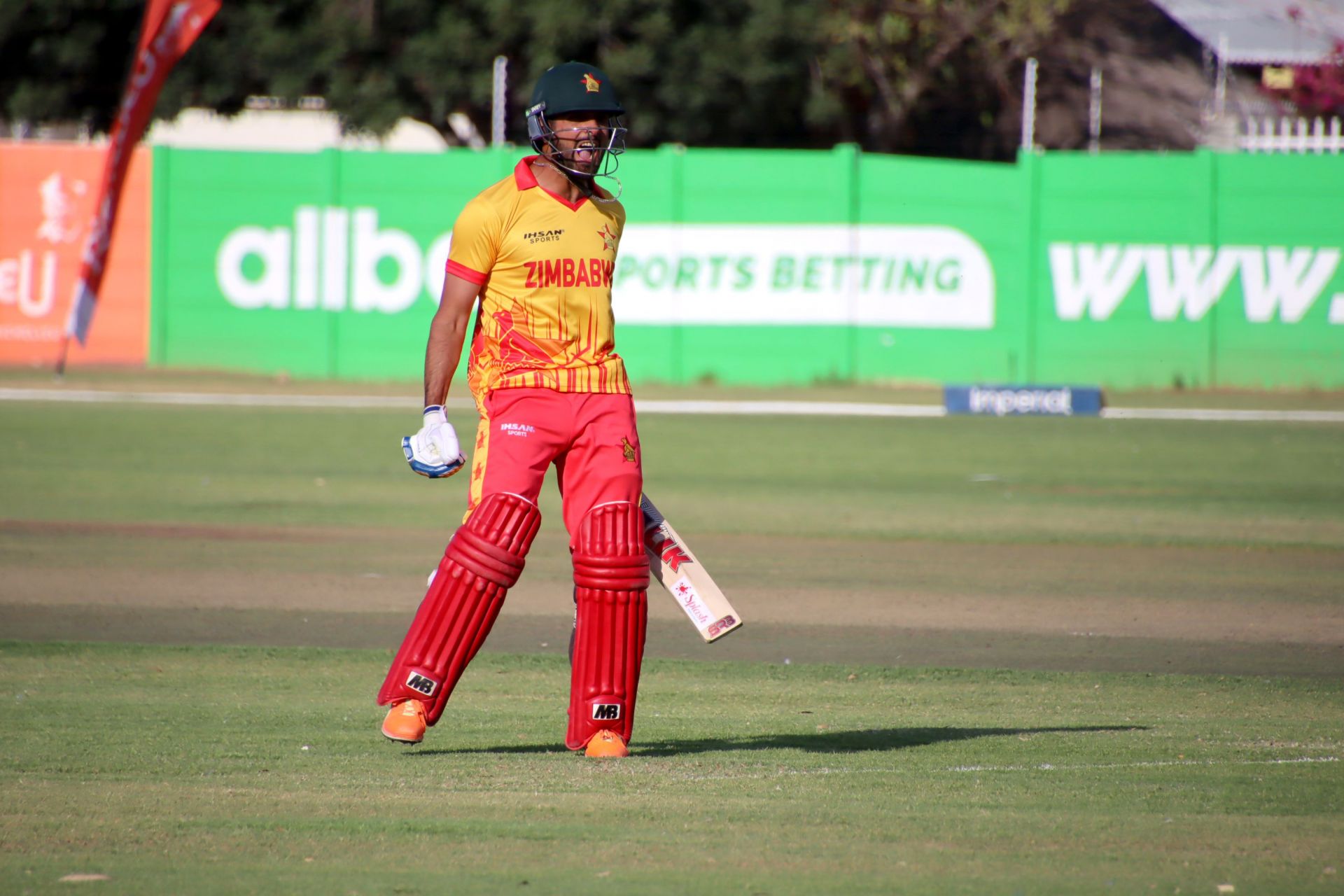 Ryan Burl of Zimbabwe. (Photo Credits: Zimbabwe Cricket)