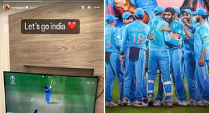 “Let’s go India” – Rishabh Pant cheers for Team India in 2023 World Cup semifinal vs NZ from home