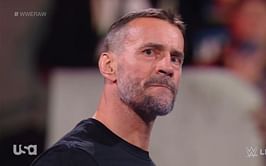 "They're afraid" - CM Punk possibly takes a huge shot at AEW and current Champion during his first promo back on RAW