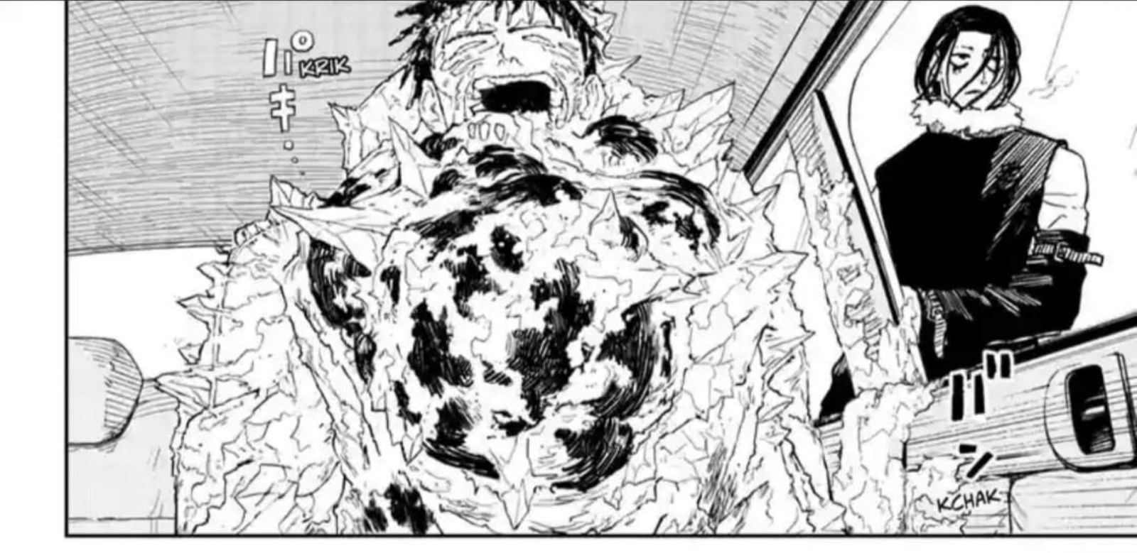 Kagurabachi chapter 8: Genichi Sojo kills the daruma-sorcerer and infiltrates Chihiro's hideout