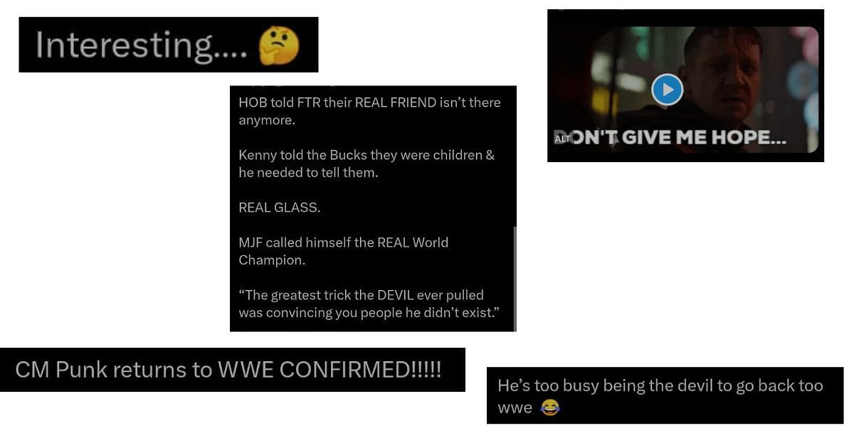 Some fans do not think CM Punk is returning to WWE.