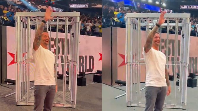 [WATCH] CM Punk visibly happy to see his former rival after WWE return