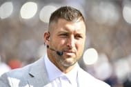 Tim Tebow in 2023. (Photo by Logan Riely/Getty Images)