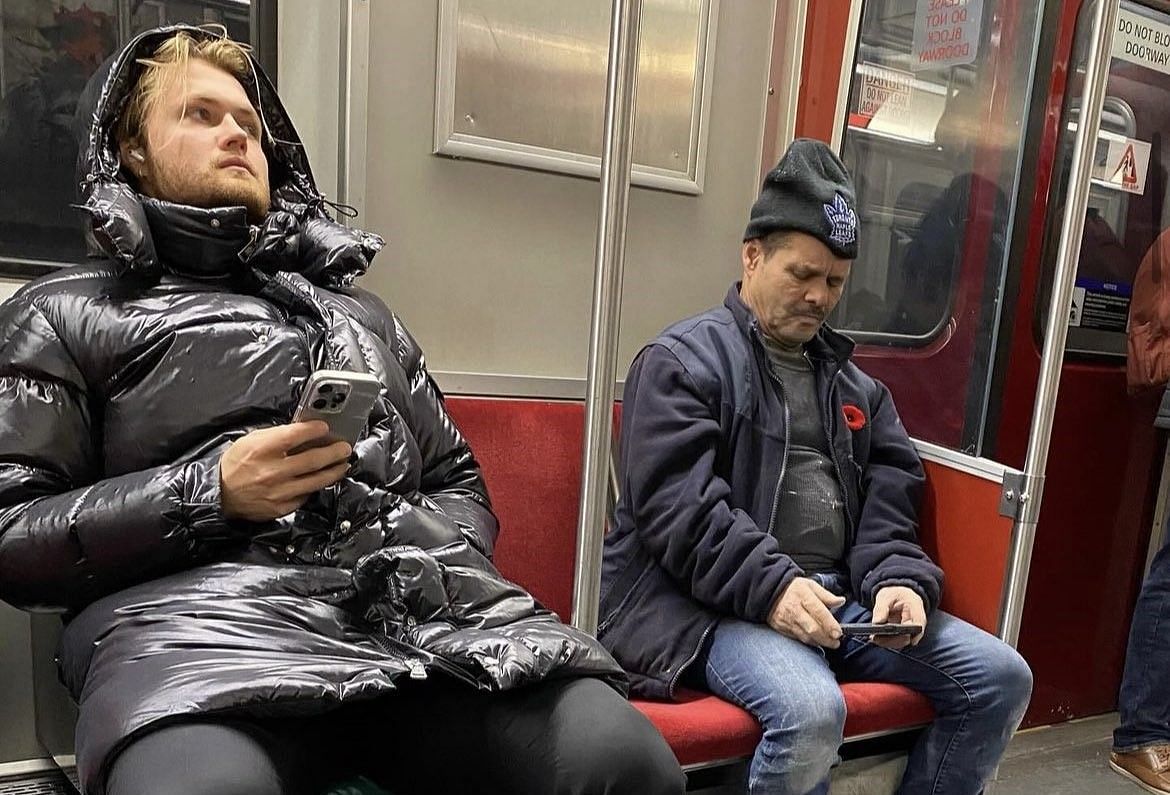 Viral photo of William Nylander riding the subway has caused Auston Matthews to weigh in on his white hot teammates