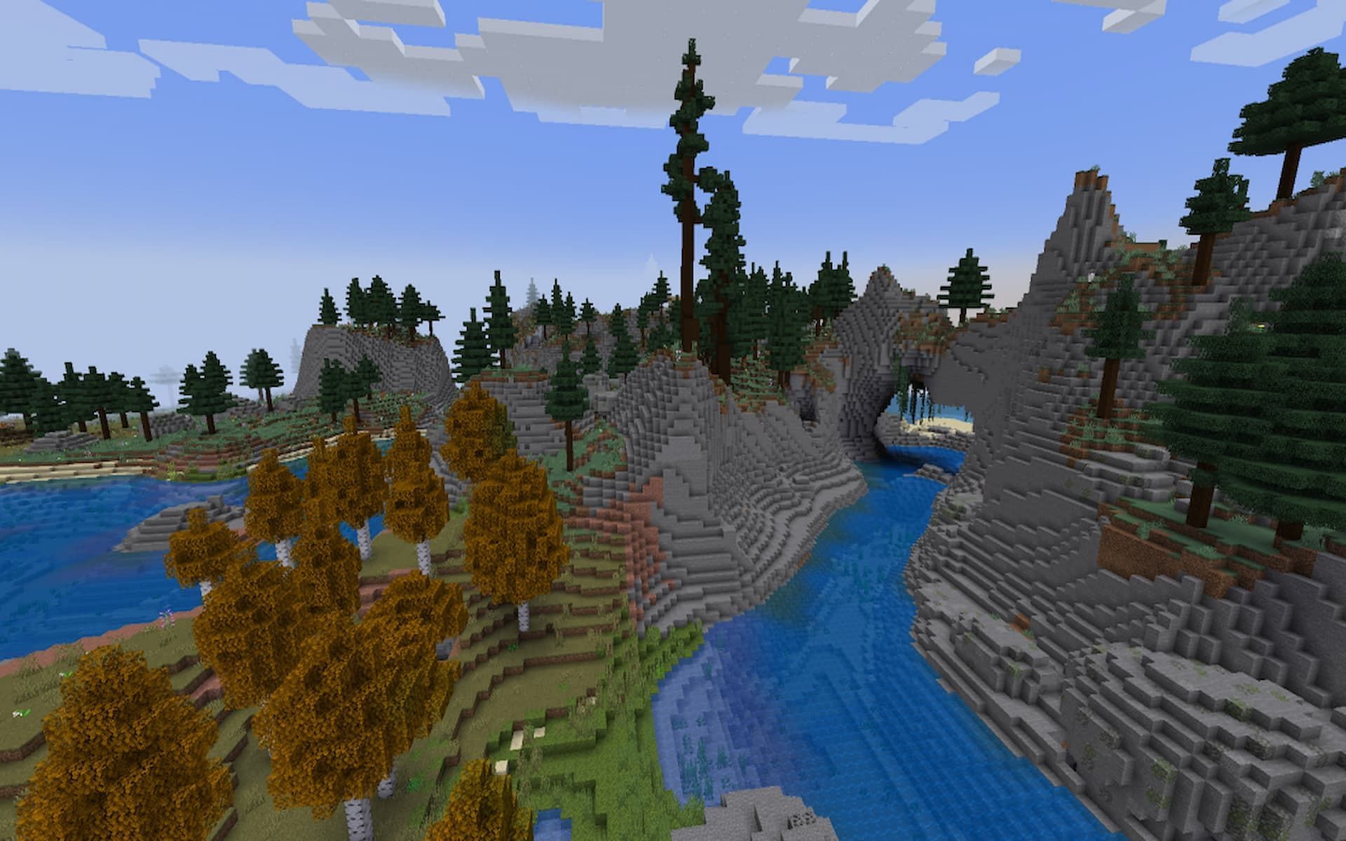 Boost world generation with Terra (Image via Modrinth)