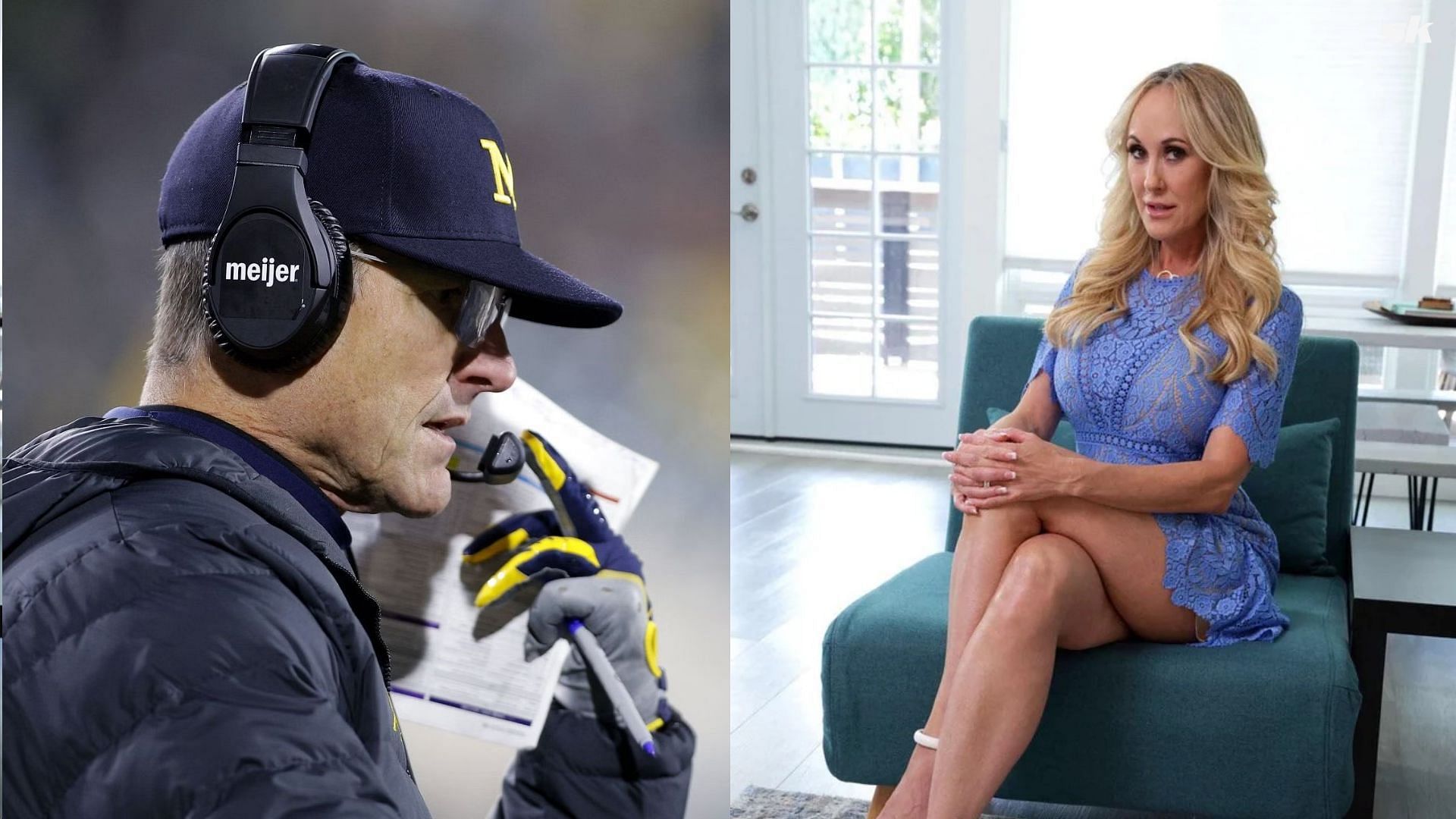 Adult Star Brandi Love Makes Her Stance Clear On Jim Harbaugh S Michigan Sign Stealing Scandal