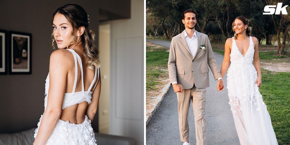 Marta Kostyuk reveals how Wilson made her dream wedding dress a reality