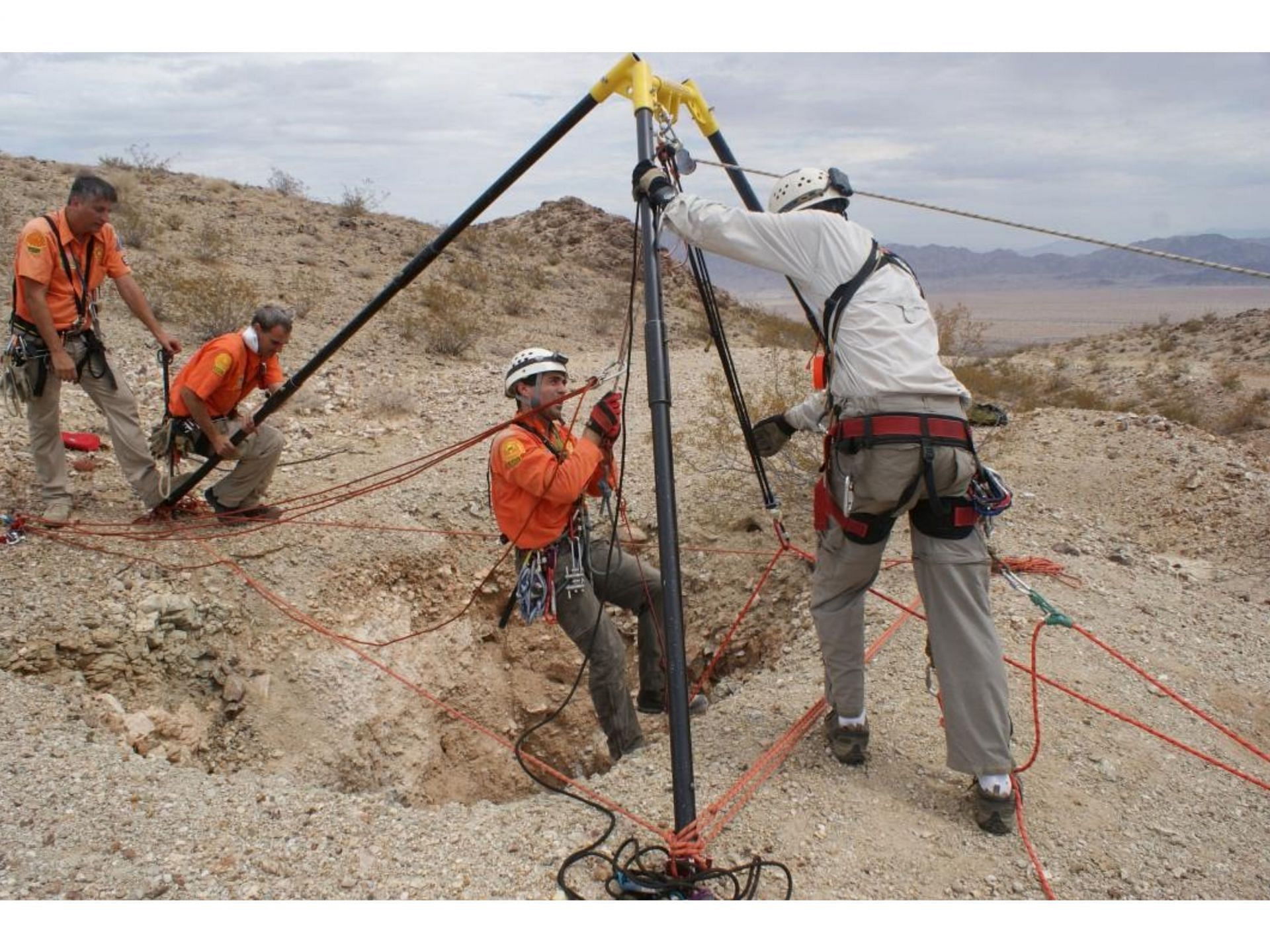 The mine shaft where Erin&#039;s body was recovered (Image via Doug Billings)