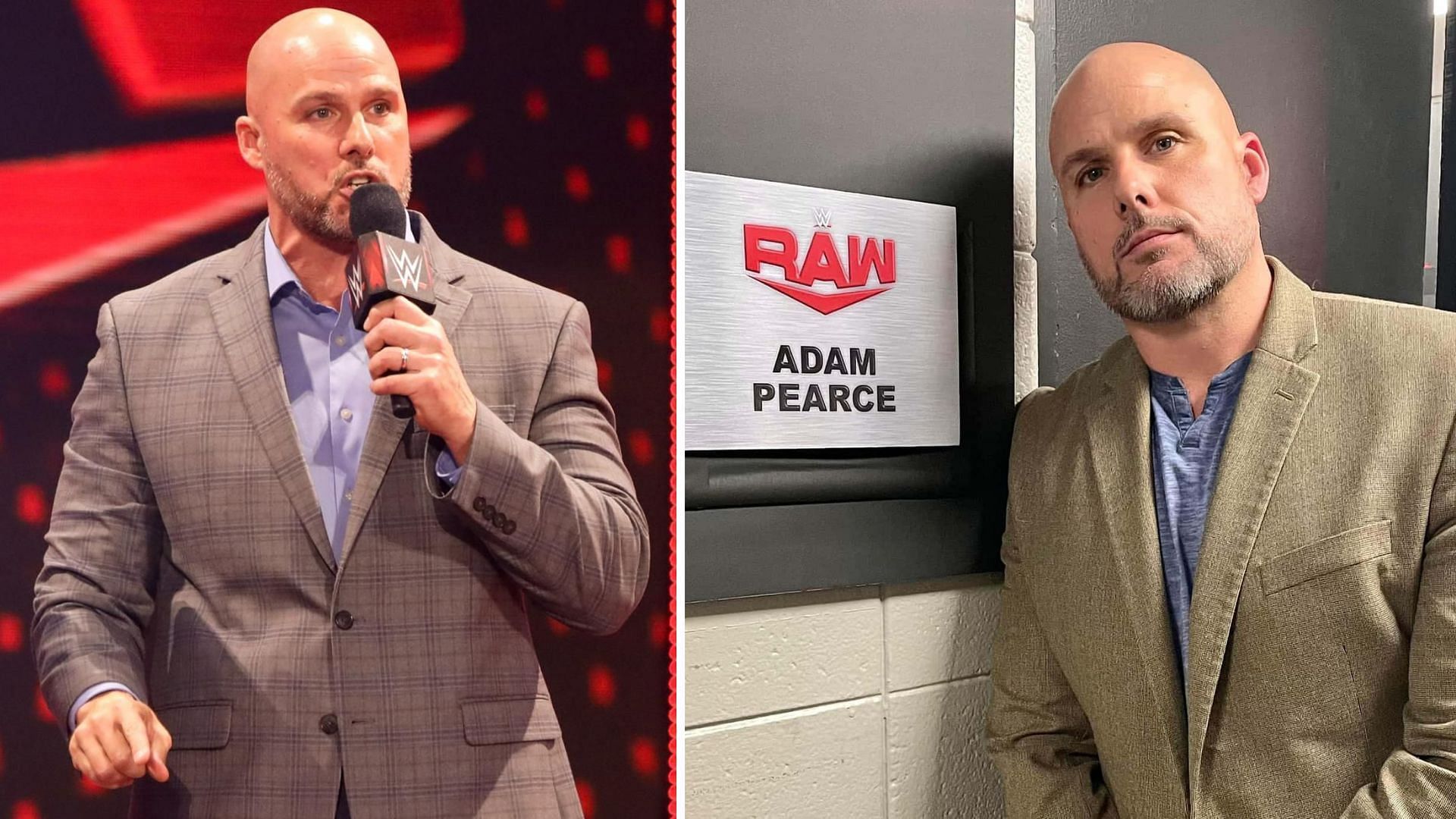 Pearce serves as the GM of RAW.