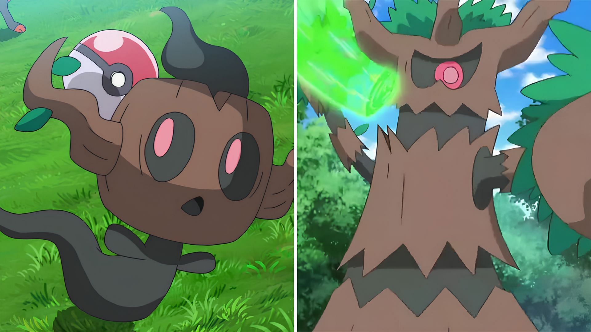 Phantump and Trevenant (Image via TPC)