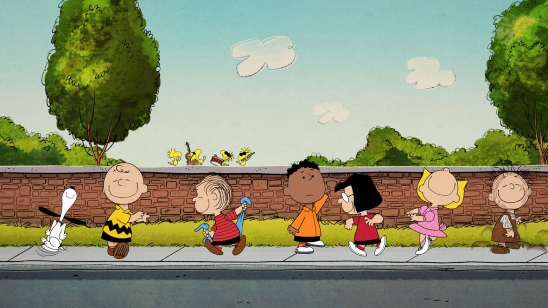 The Peanuts Gang (Image via Apple)