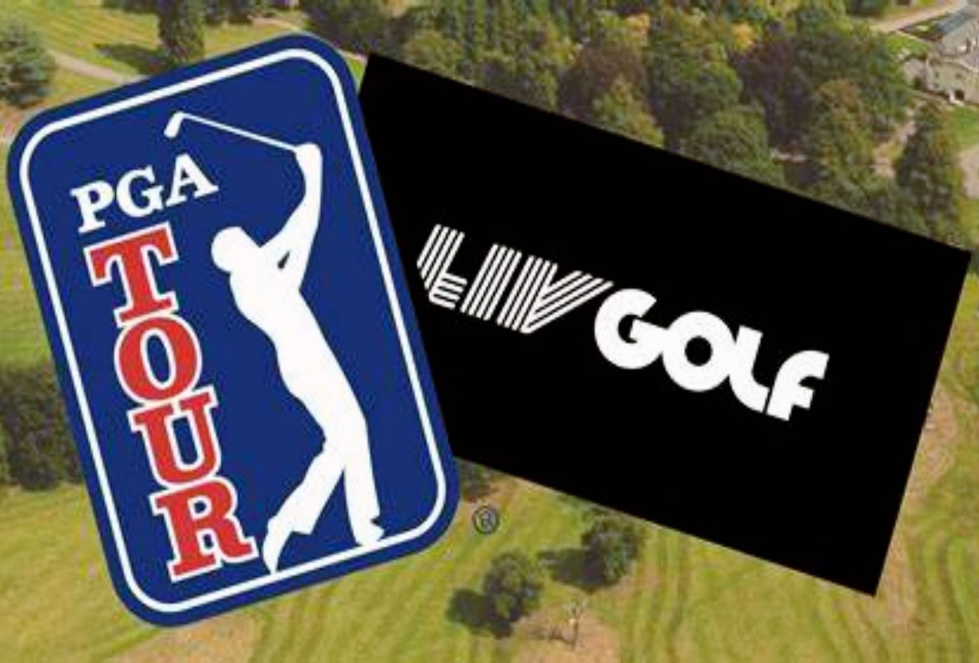 PGA Tour and LIV Golf logo