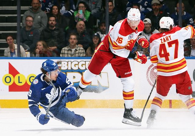 Calgary Flames v Toronto Maple Leafs