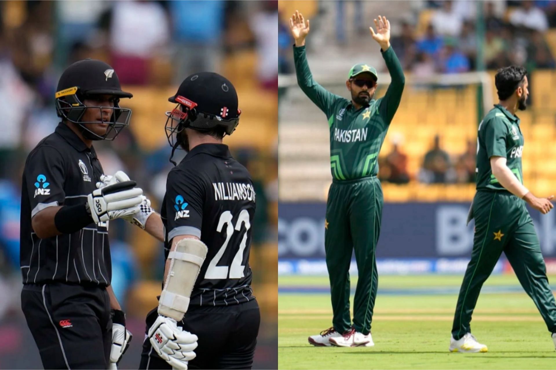 New Zealand made 401 vs Pakistan at the 2023 ODI World Cup [Getty Images]