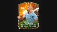 Base Hero card Vincent Kompany in EA FC 24 (image via EA Sports)