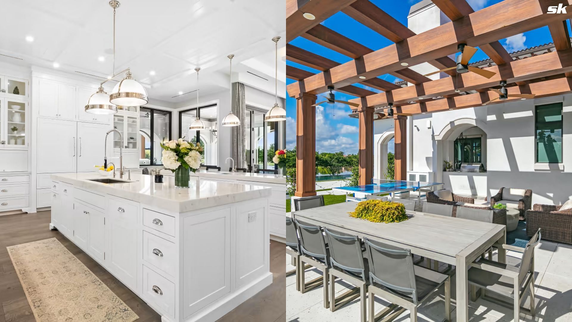 Images of Luis Robert Jr.'s Weston, FL, mansion