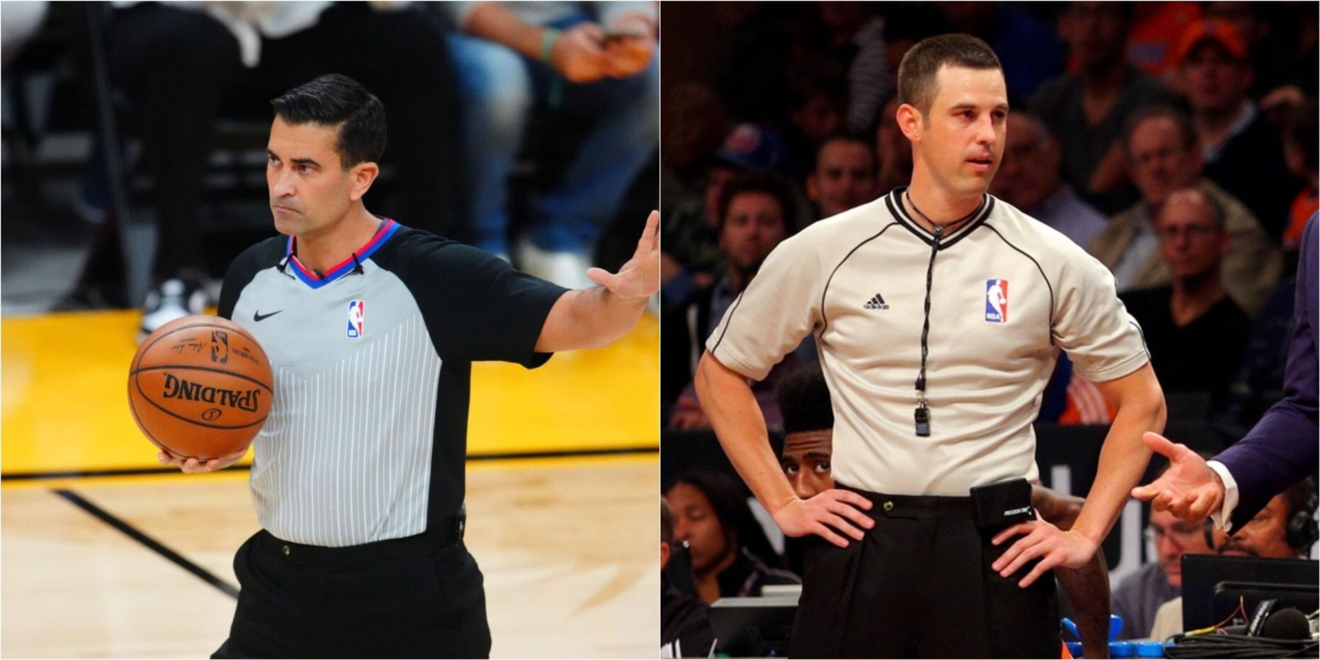 Who are referees in Boston Celtics vs Brooklyn Nets, LA Lakers vs