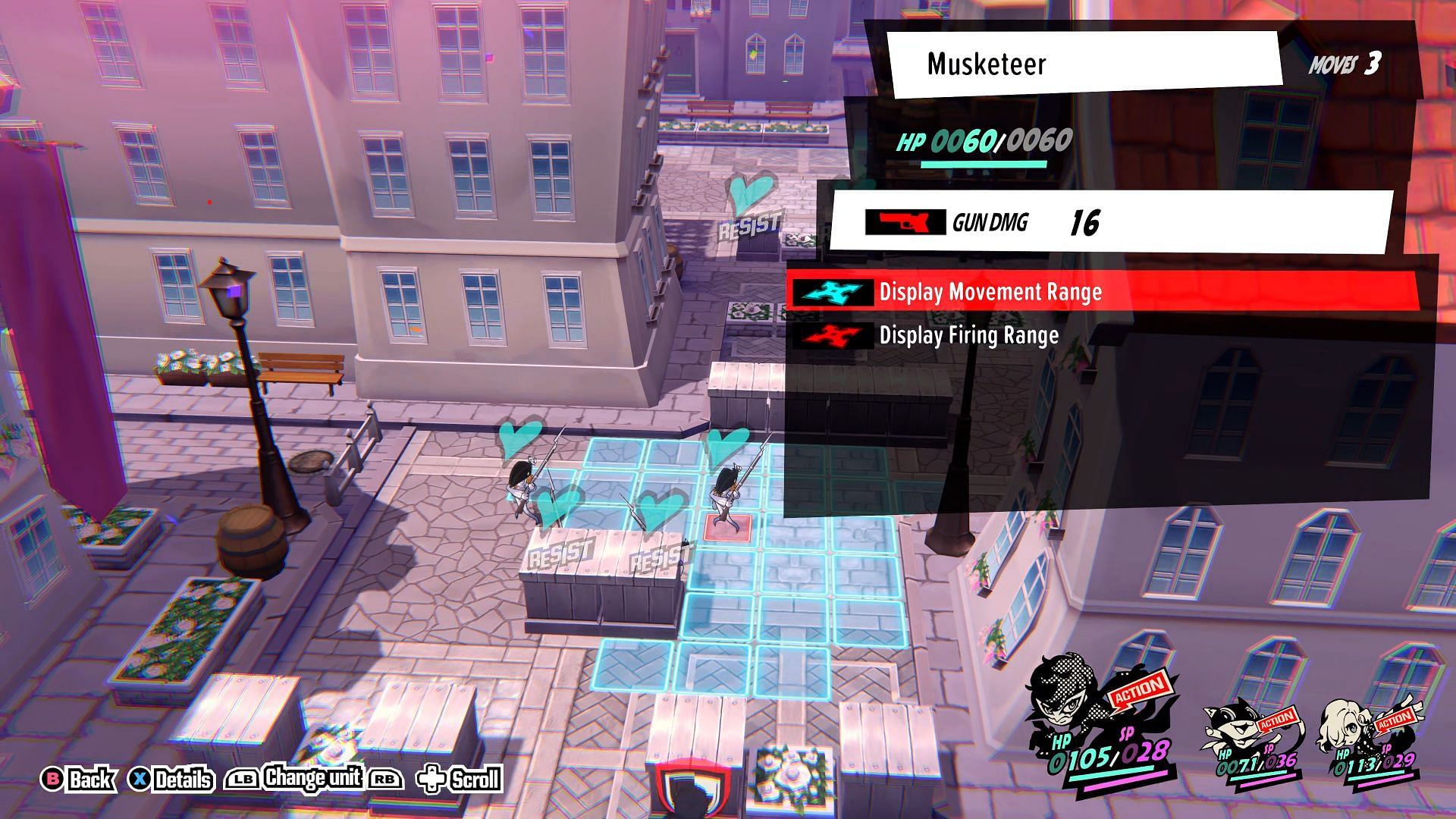 Analyze will let you set up a strategy with every mission (Image via Persona 5 Tactica)