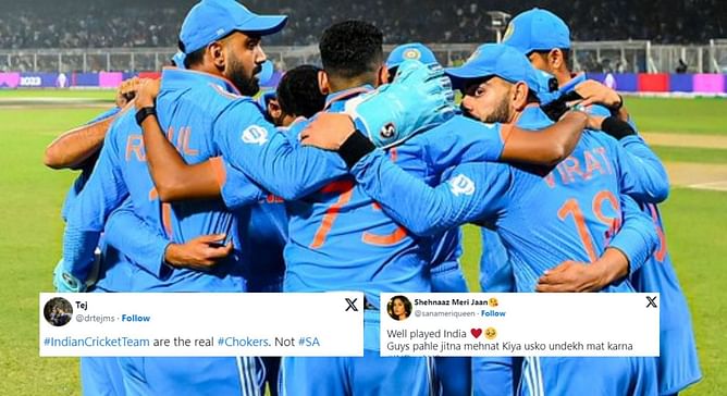 "Indian cricket team are the real chokers" - Fans react as Australia beat India by 6 wickets to win 2023 World Cup