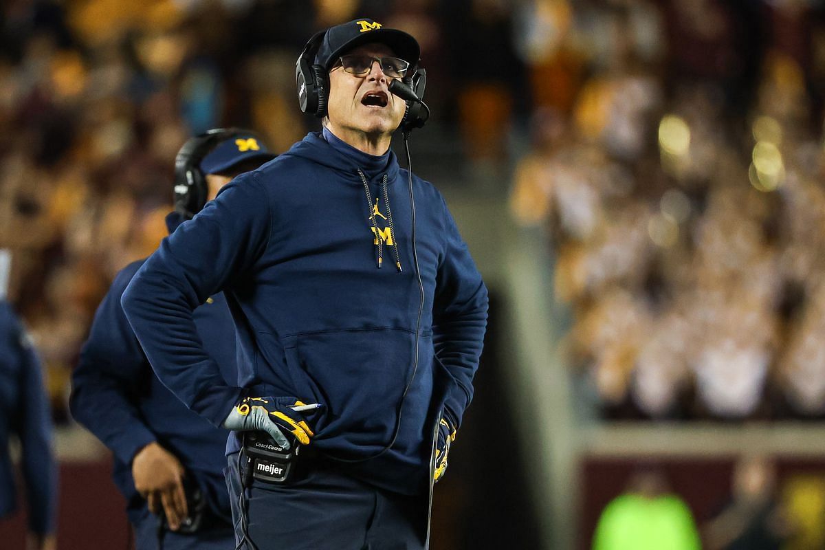 Michigan HC Jim Harbaugh reportedly accused Ryan Day of cheating during a Big Ten coaches&#039; conference call