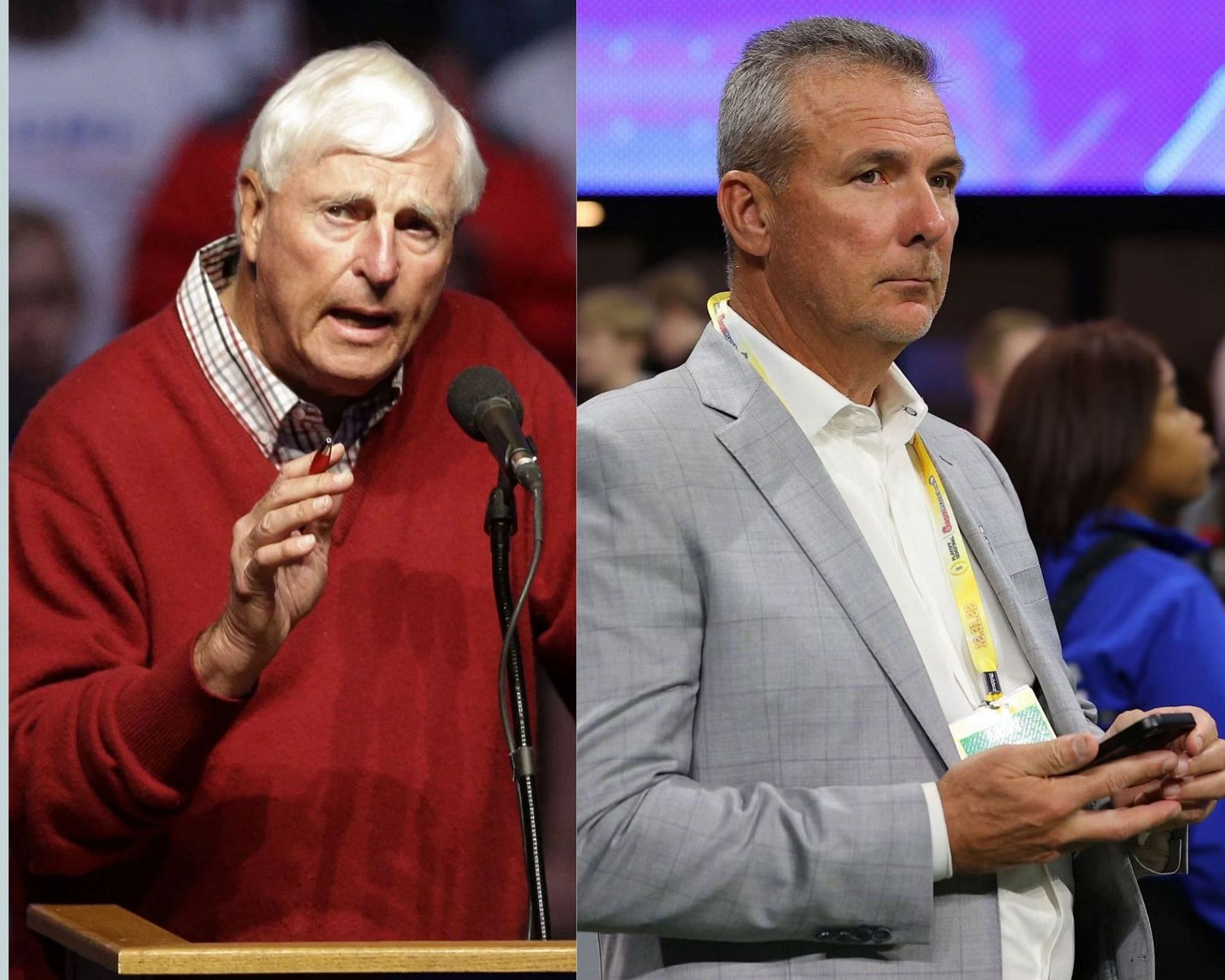 Coaches Bobby Knight and Urban Meyer 