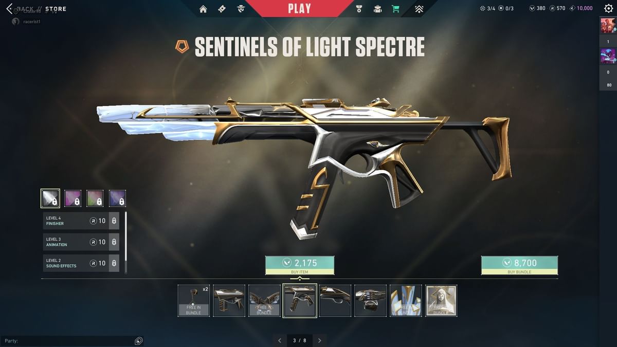 Valorant: Sentinels of Light skins ranked from worst to best