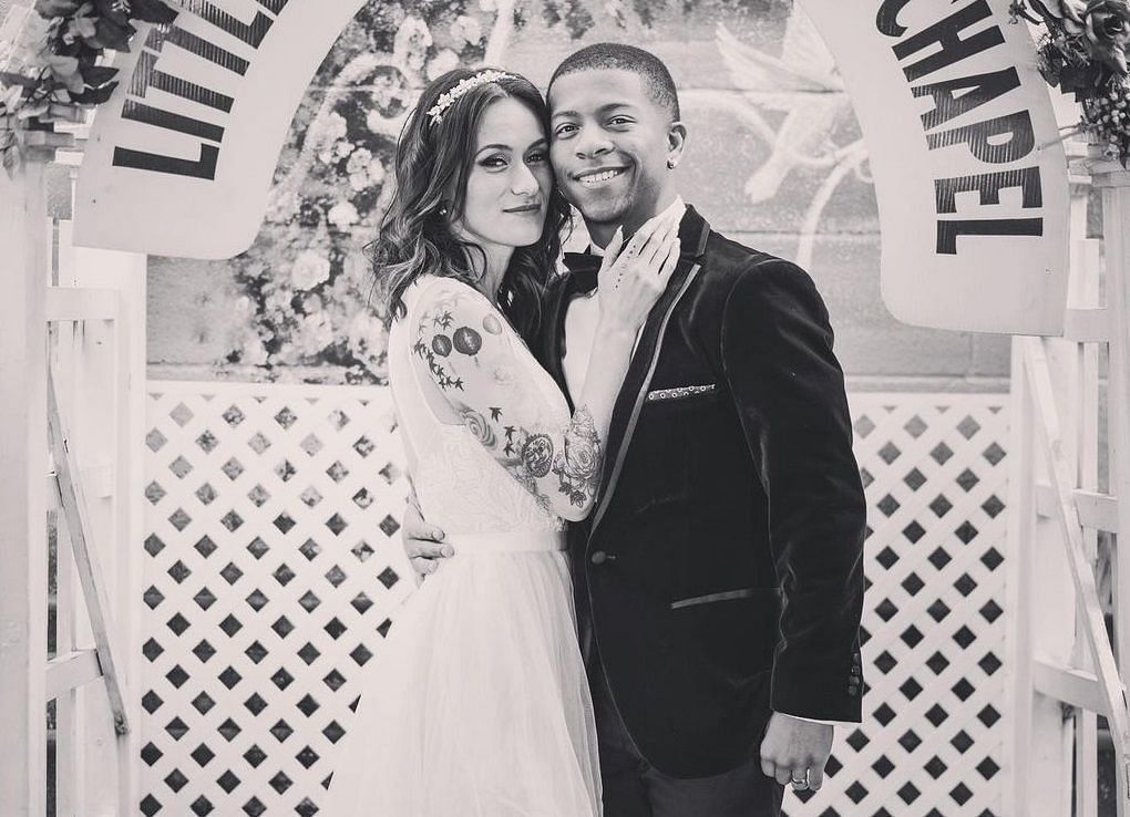 Lio Rush with his wife, Source: Official Instagram Account Sarah Lai Wah Green