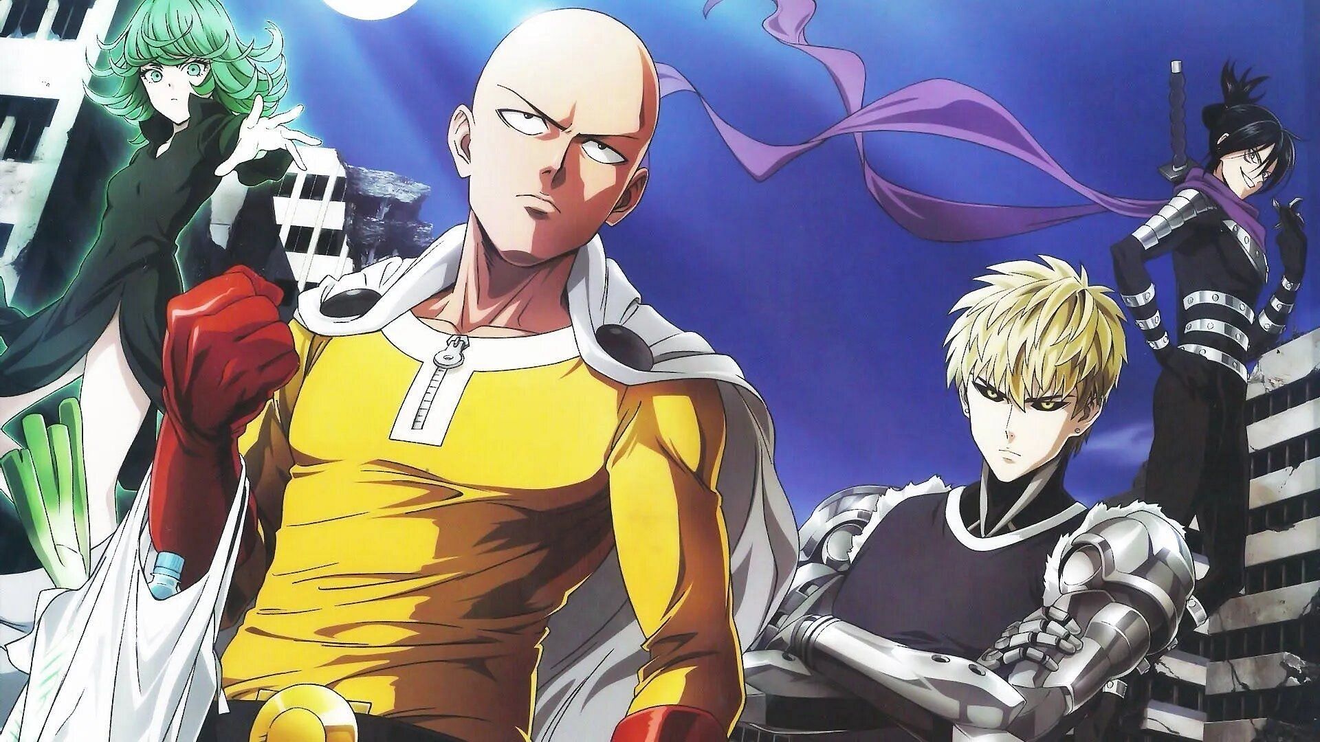 One Punch Man has a similar premise to Air Master in its way (Image via Jump Comics).