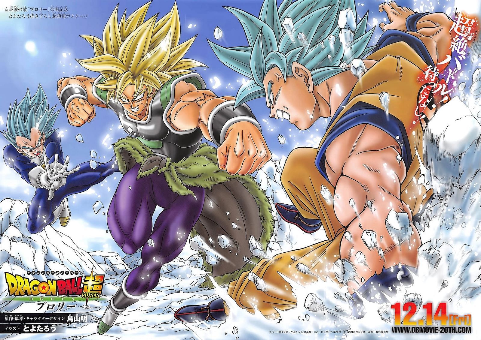 A still from Dragon Ball Super