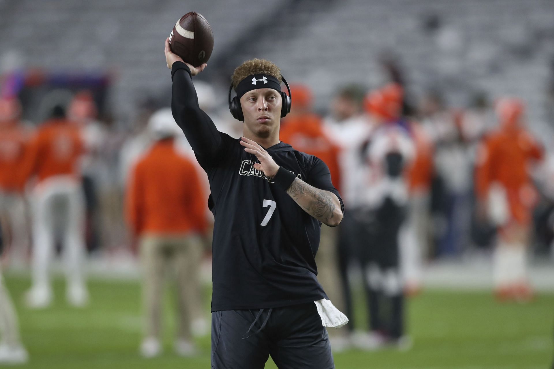 South Carolina's Spencer Rattler prepares for Clemson matchup