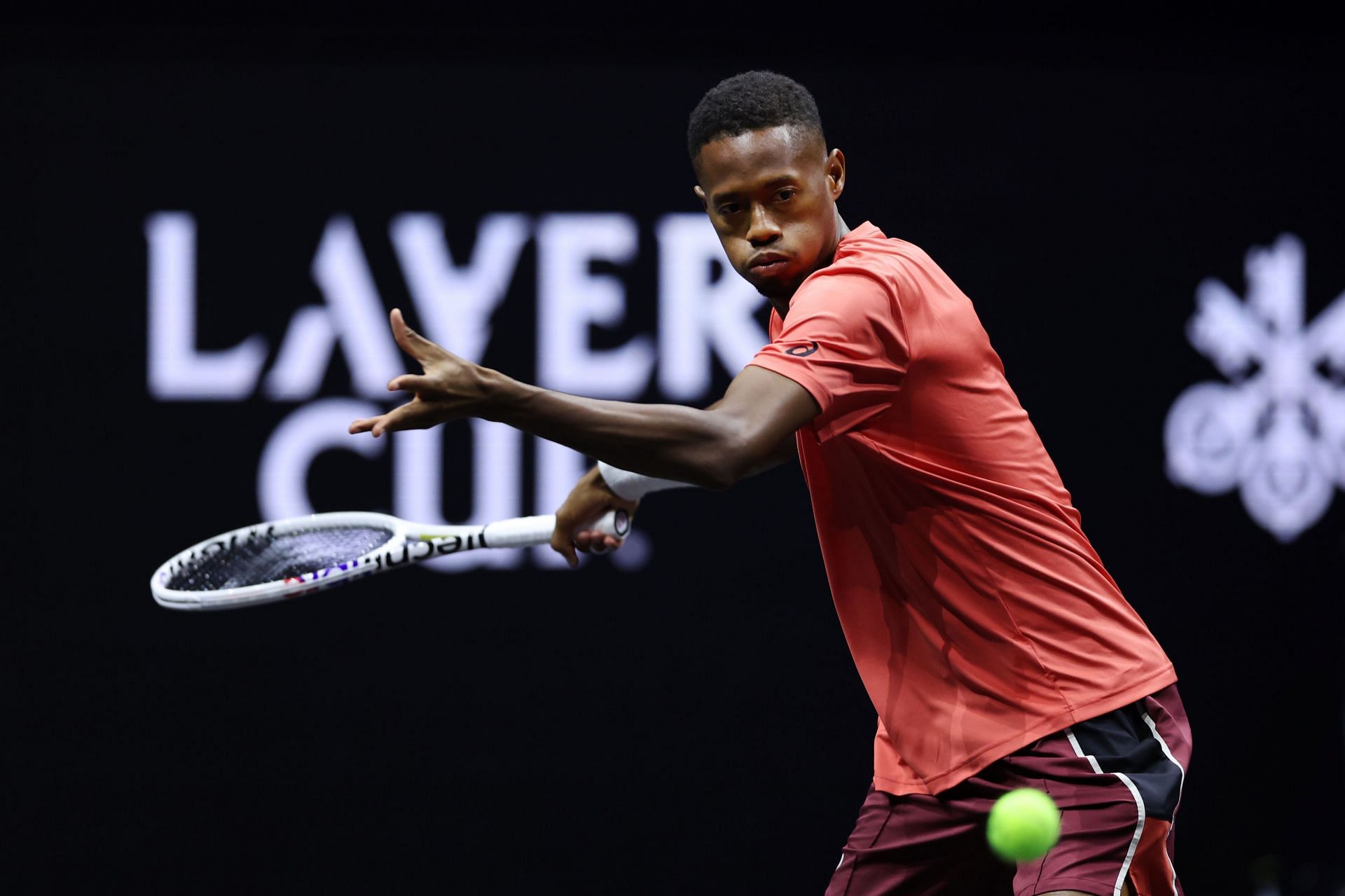 Christopher Eubanks at the 2023 Laver Cup.