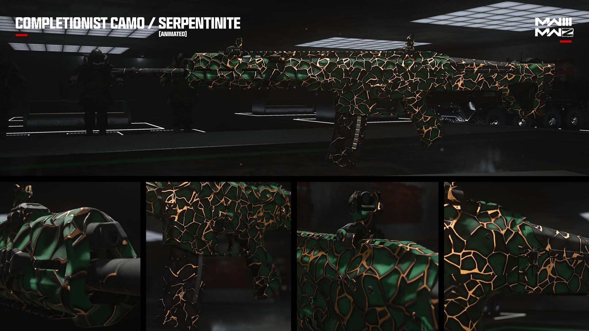 How to get Serpentinite camo in Modern Warfare 3 Zombies