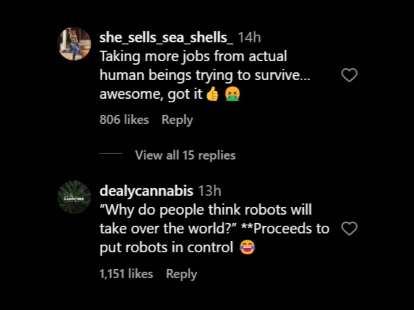 Internet reacts to Dictador hiring the world&#039;s first ever robot CEO run by artificial intelligence. (Image via Instagram/Pubity)